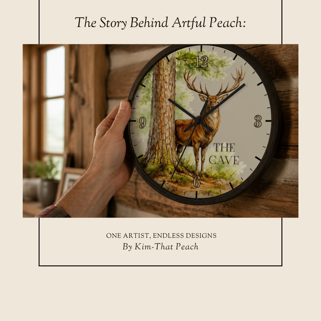 The Story Behind Artful Peach: One Artist, Endless Designs