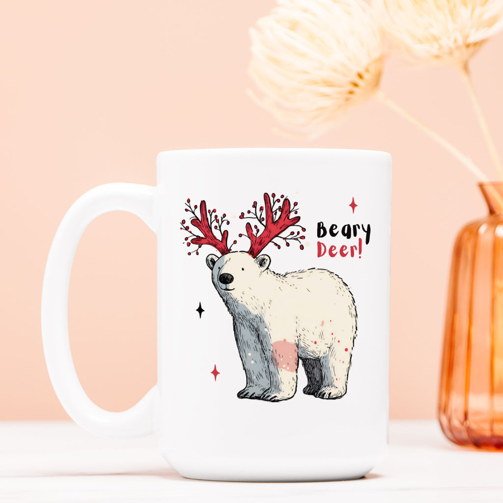 Christmas Polar Bear - Beary Dear Mug Deluxe 15oz.