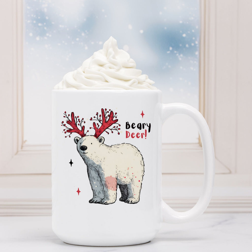 Christmas Polar Bear - Beary Dear Mug Deluxe 15oz.