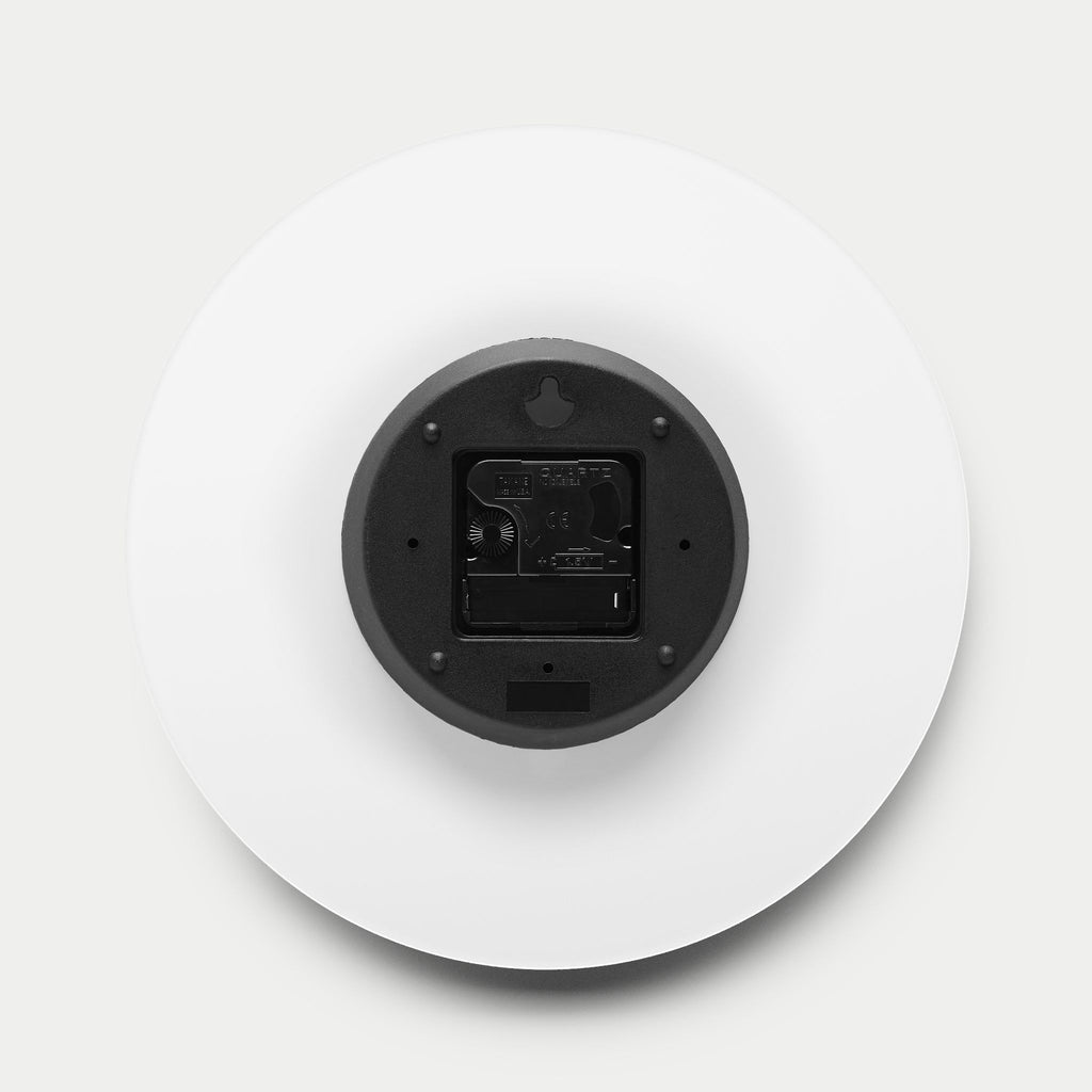 Mountain River Acrylic Wall Clock — Watercolor Landscape Home Decor