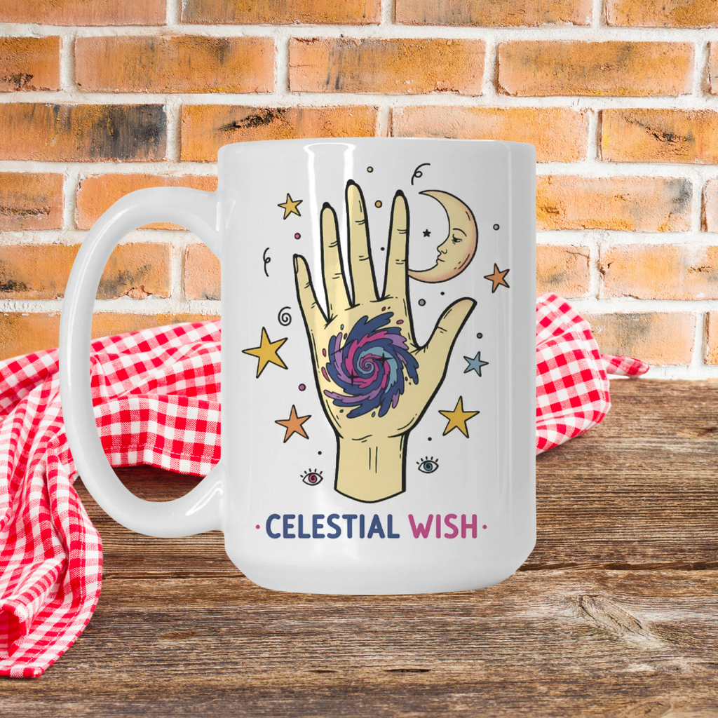 Celestial Wish Mug Deluxe 15oz.