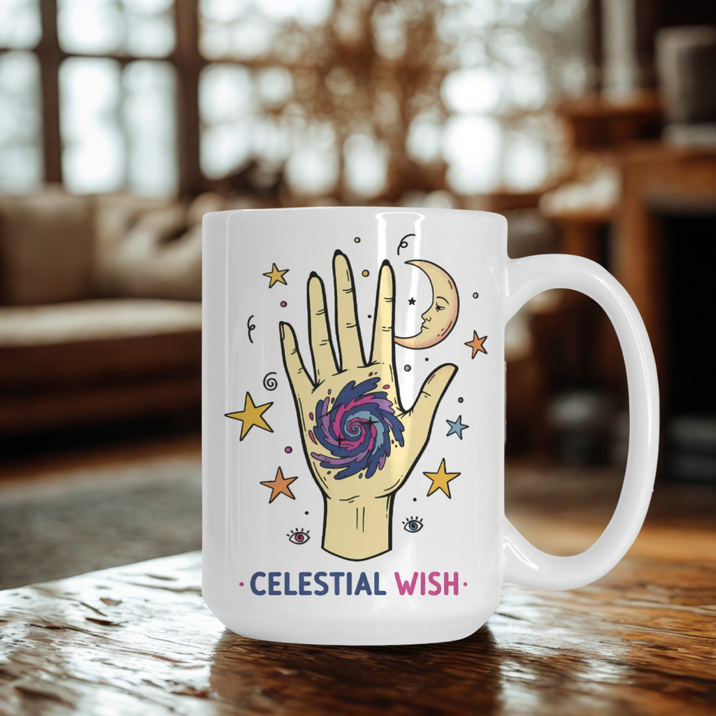 Celestial Wish Mug Deluxe 15oz.