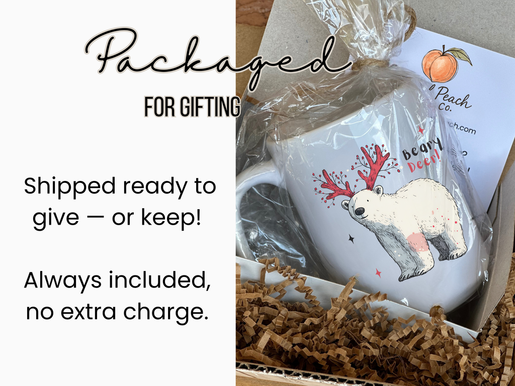 Christmas Polar Bear - Beary Dear Mug Deluxe 15oz.