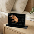 Custom Photo Pet Memorial Sign | Personalized Cat or Dog Loss Gift