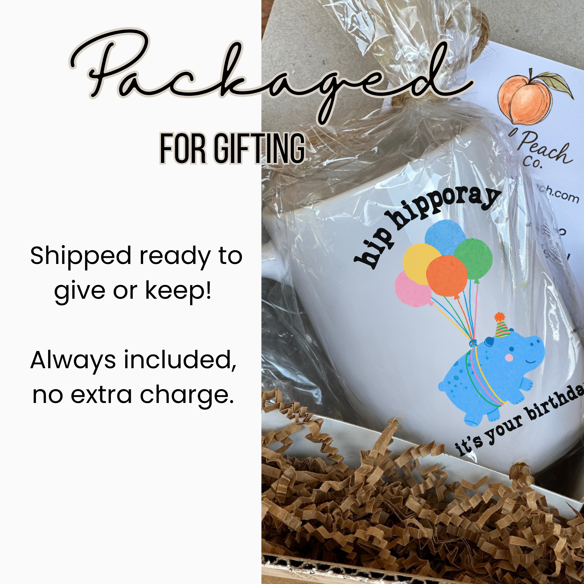 Hippo Birthday Mug 11oz. or 15oz.