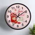 Kitchen Wall Clock — “Jam Packed with Love and a Little Attitude!”