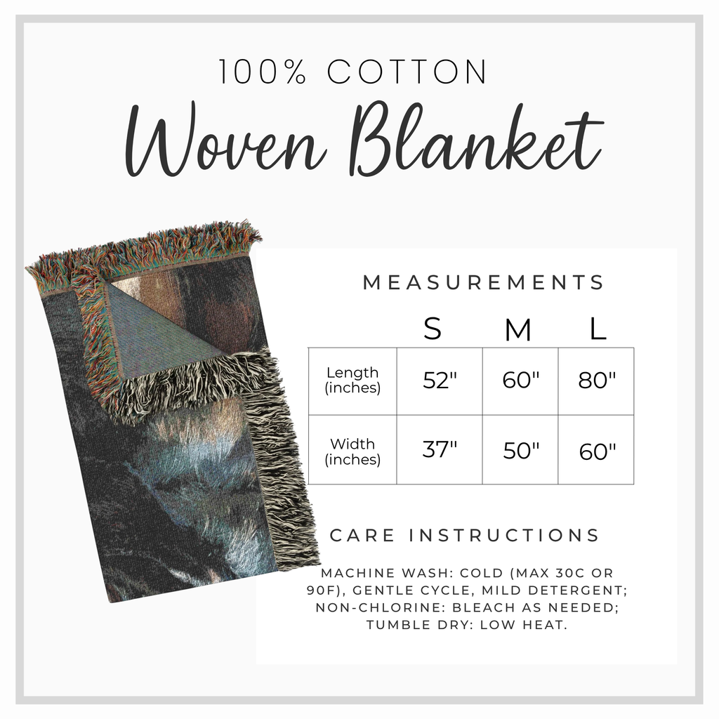 Personalized Dachshund Woven Blanket  Custom Name & Year