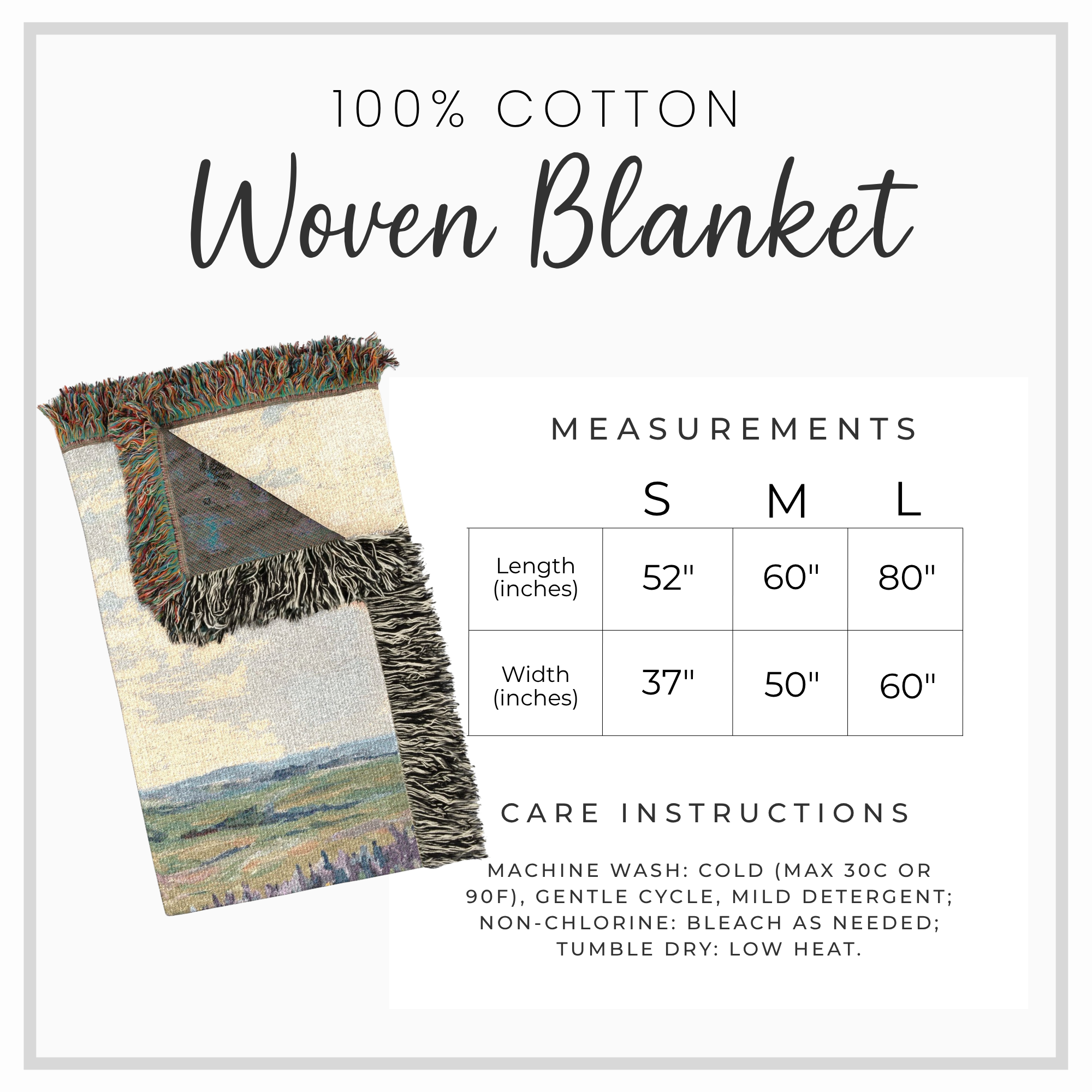 Personalized Westie In Wildflowers Woven Blanket | Dog Tapestry Throw