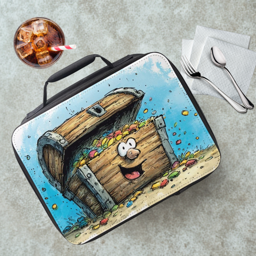 The Sunken Treasure Lunch Bag - Cartoon Art Lunchbox
