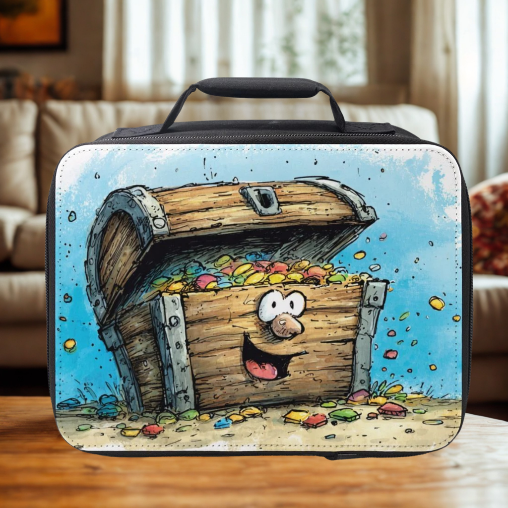 The Sunken Treasure Lunch Bag - Cartoon Art Lunchbox