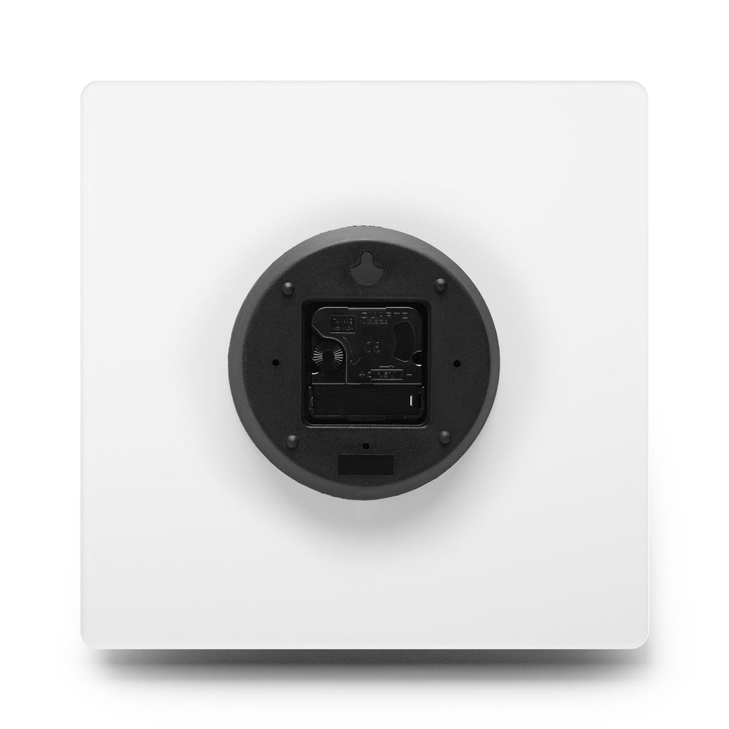 Back of square clock