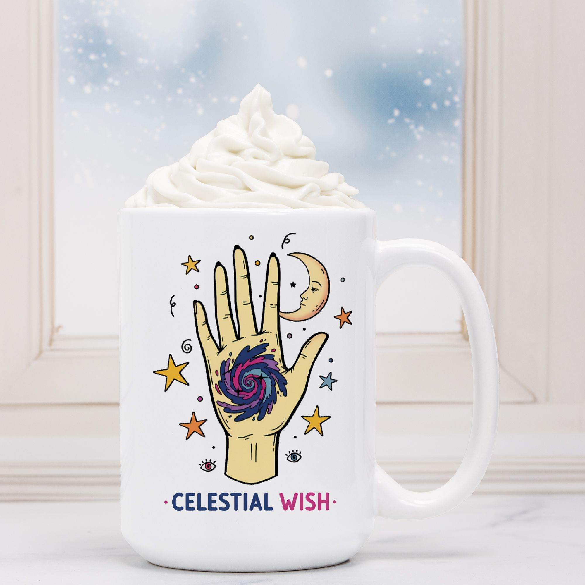 Celestial Wish Mug Deluxe 15oz.